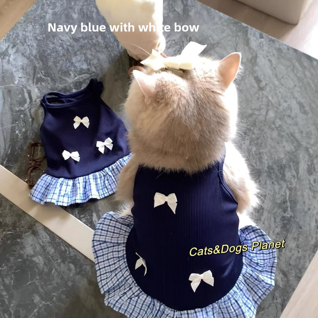 Camellia Bow Dress