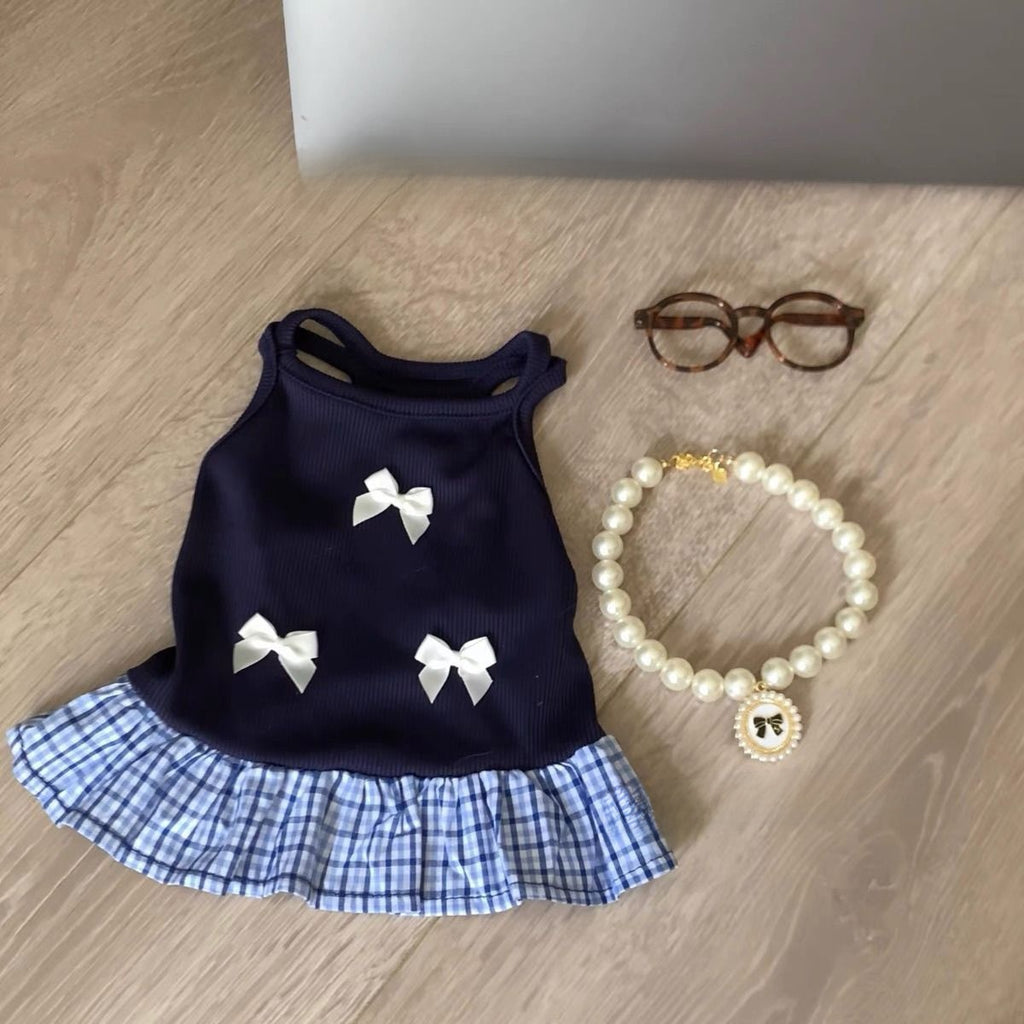 Camellia Bow Dress