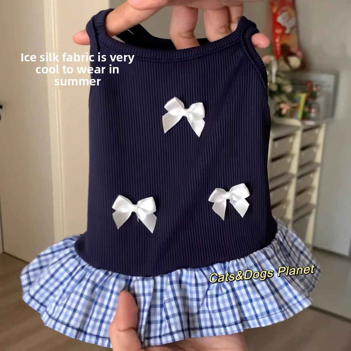 Camellia Bow Dress