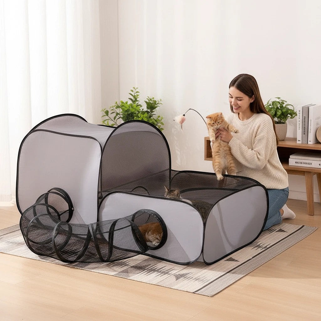 The Serene Sun Catio - Gray