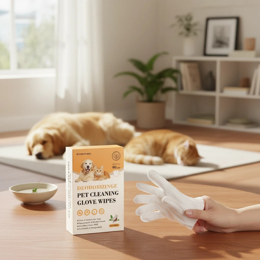 The Spoiled Pet Club Hypoallergenic Deodorizing Pet Bath Wipes are gentle, natural, and eco-friendly for dogs and cats.